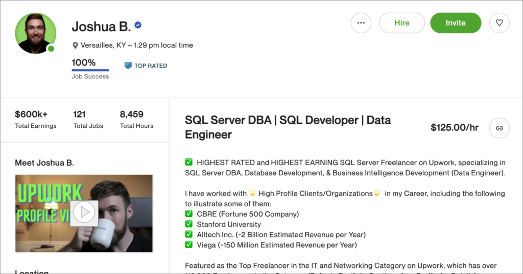 7 Upwork Profile Examples, Tips From a $600k Earner (2023)