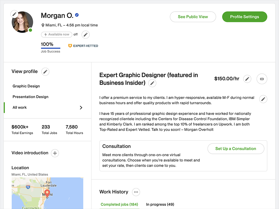 7 Upwork Profile Examples, Tips From a $600k Earner (2023)