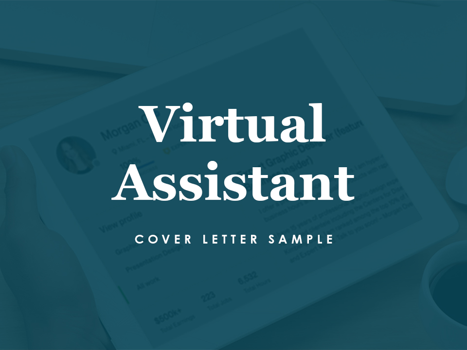 virtual assistant cover letter sample for upwork